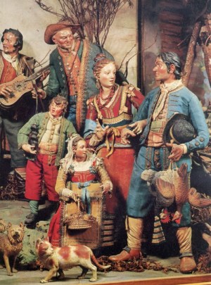 presepe napoletano_popolani